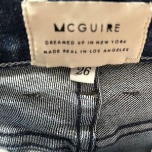 McGuire jeans sizes 26 majorelle flare